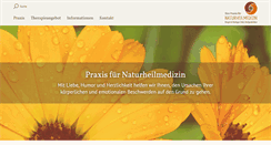 Desktop Screenshot of praxis-naturheilmedizin.de