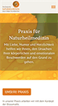Mobile Screenshot of praxis-naturheilmedizin.de